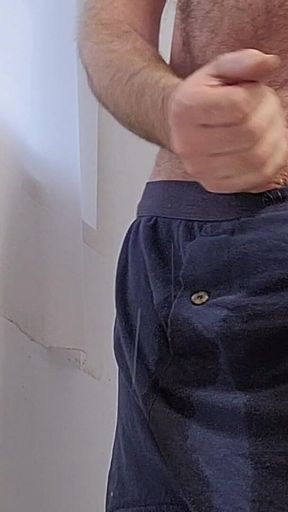 Wetting Underpants, Cumming, and Spraying More Piss!