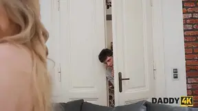 DADDY4K. A Young Beauty tries Sex with two Men for the first time