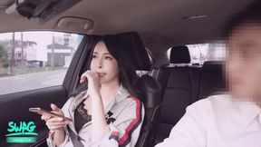 Busty Asian Pays for Uber with Hardcore Fuck