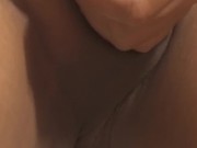 Paying w/ my clit and precum cumming out while I get my prostate massaged