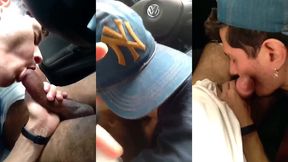 peguei corrida com o uber e o motorista ficou apertando o pau pra mim, quando ele falou que eu poderia fazer o que quisesse cai logo de boca.