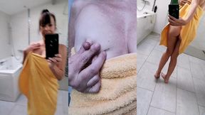 oups la serviette glisse