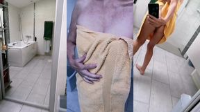 oups la serviette glisse