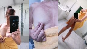 oups la serviette glisse