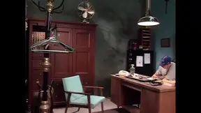 Naughty Kitty Marie opens up her tight pussy for Santa's big and hard gift