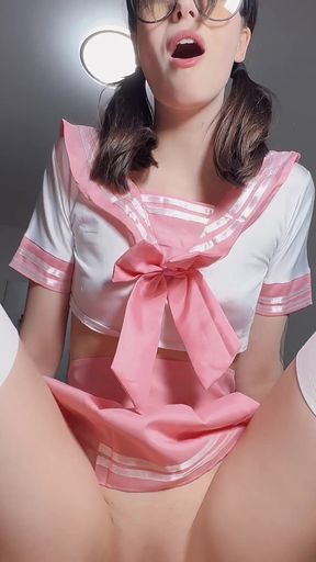 A College Girl Went to Extra Classes After College and Was Fucked Hard