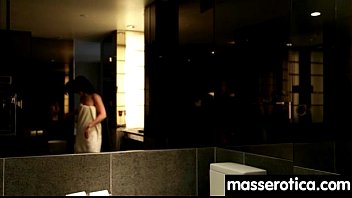 Massage therapist giving her patient some unknowing love 6