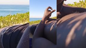 Cautionwear Headsets!!! Stranger Walks by While I Cum!