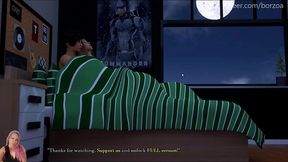 even though the anal hurts a lot. she bvely lets me cum inside her virgin ass (milfy city - sa - 3/4)