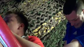 2051 submission in backroom in sling