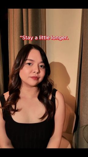 After a Couple of Rounds with Me, Would You Stay for a Bit Longer, Baby?