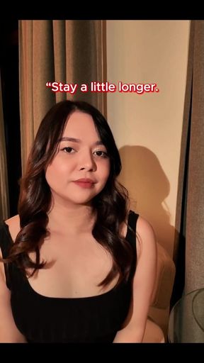 After a Couple of Rounds with Me, Would You Stay for a Bit Longer, Baby?