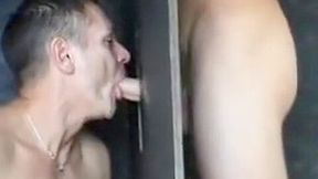 Straight Surfer Tries Glory Hole Twice