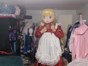 Kigurumi Layered Breathplay Cosplay Holographic pvc plastic dress