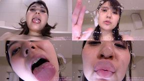 Satori Fujinami - Smell of Her Erotic Tongue and Spit Part 1 - 1080p