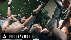 PURE TABOO Submissives Vanessa Sky &amp; Dee Williams Are FREE USE Dominated - SIMULATION