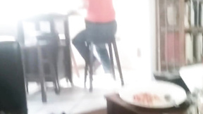 Wanking Guy Watching Step Sister Fondling Her Eager Cunt