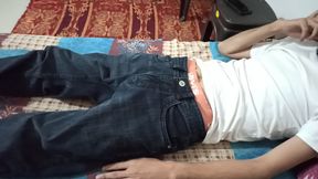 First Time I Open My Step Brother Underwear to See His Big Ass Wanted to Fuck in Midnight