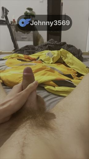 Horny Twink Jerks Off HARD - Hairy Legs &amp; Abs Flexing - Massive Cumshot! Slim Hairy Twink Solo - Throbbing Cock &amp; Hairy Muscles