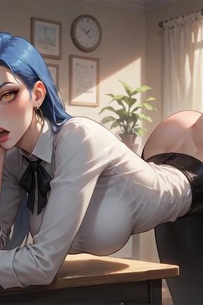 The Naughtiest White-haired Gal with the Best Man Chowder Blast in a Gang-bang - XXX Porn!
