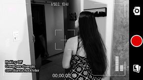 Latina brunette Bianca Rockfeller sucks big cock and fucks in various positions