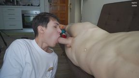 Twink Makes a Hard Dick Cum