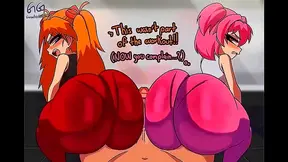 Beachside Ecstasy Busty Anime Couple Indulge In Steamy Sex Under Sunlit Skies