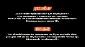 Russian Teen Slut Loses Fight, Pays with Her Tight Pussy