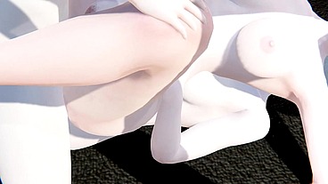 Hentai Uncensored - Doble penetration with 2 futanari - Japanese Asian Manga Anime Film Game Porn