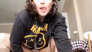 Sexy Step sister Skillfully Rides a Dick