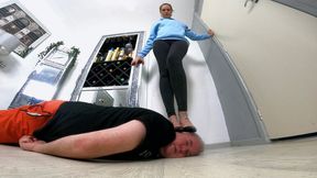 Danielle's Elegant Trampling Heels FLOOR CAM