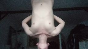 i just love being upside down <3