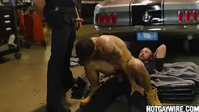 Cuffed Claimed: Two Officers Dominate Him Rough – Gay Porno Thriller Pt.3