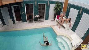 Cuckold enjoys watching his sexy GF screwed