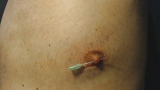 Nipple needle pain