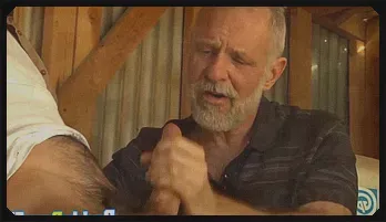 Mike DeMarko Submits to Daddy Allen Silver - Hot Gay Scene