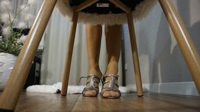 Shoeplay with open summer sandals