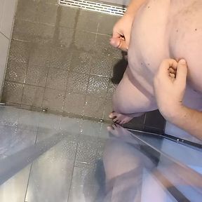 Pissing and jerking off