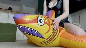 Evil girlfriend pops rare shark