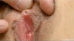 Rika Ohara's Asian Pussy Deliciously Licked by Tongue Lover