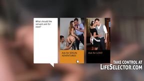 Life Selector featuring Amirah Adara and Vanda Lust's pornstar clip