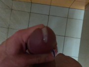 Naughty Guy Shows His Morning Routine / perfect dick size / handsome / uncut / horny / sexy / top