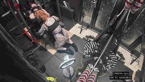 happy wildd kinkmas day 8 voyeurism cctv gym facial