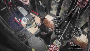 happy wildd kinkmas day 8 voyeurism cctv gym facial