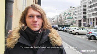 I met Marek right in the street