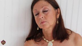 Candi Annie Fucks Garden Gnome! Solo Masturbation