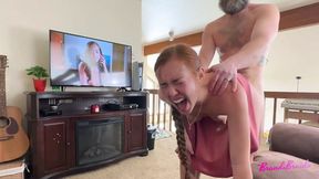 You Sucked My Daddy Stepmom's Booty!!