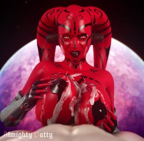 [POV] Darth Talon Titfuck Kneading
