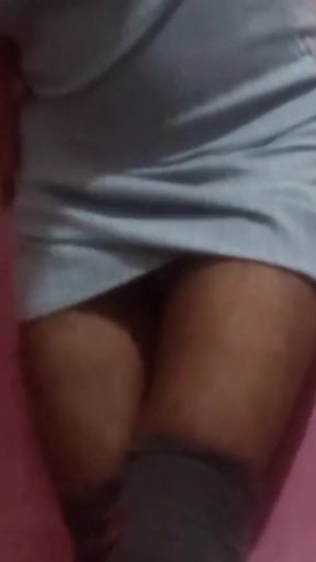 Indian skinny lady boys Ebony HD   Clip 1