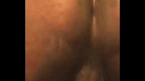 Black cub shakes ass